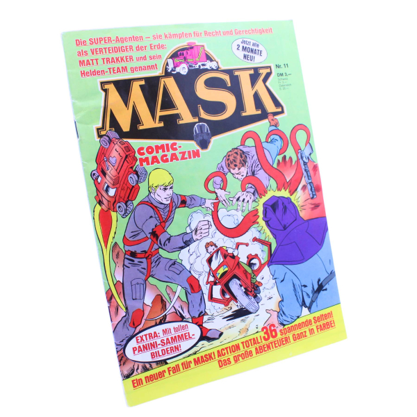 M.A.S.K. Comic Nr. 11 „Gefährliche Schatten“ – Interpart 1989 – Curt Swan – Deutsch
